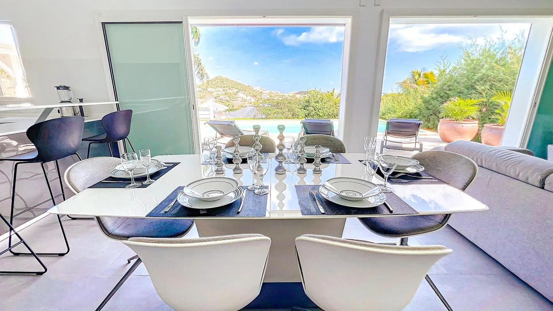 Villa Harmony Spacious And Modern With A Sea View クルドサック 0*,